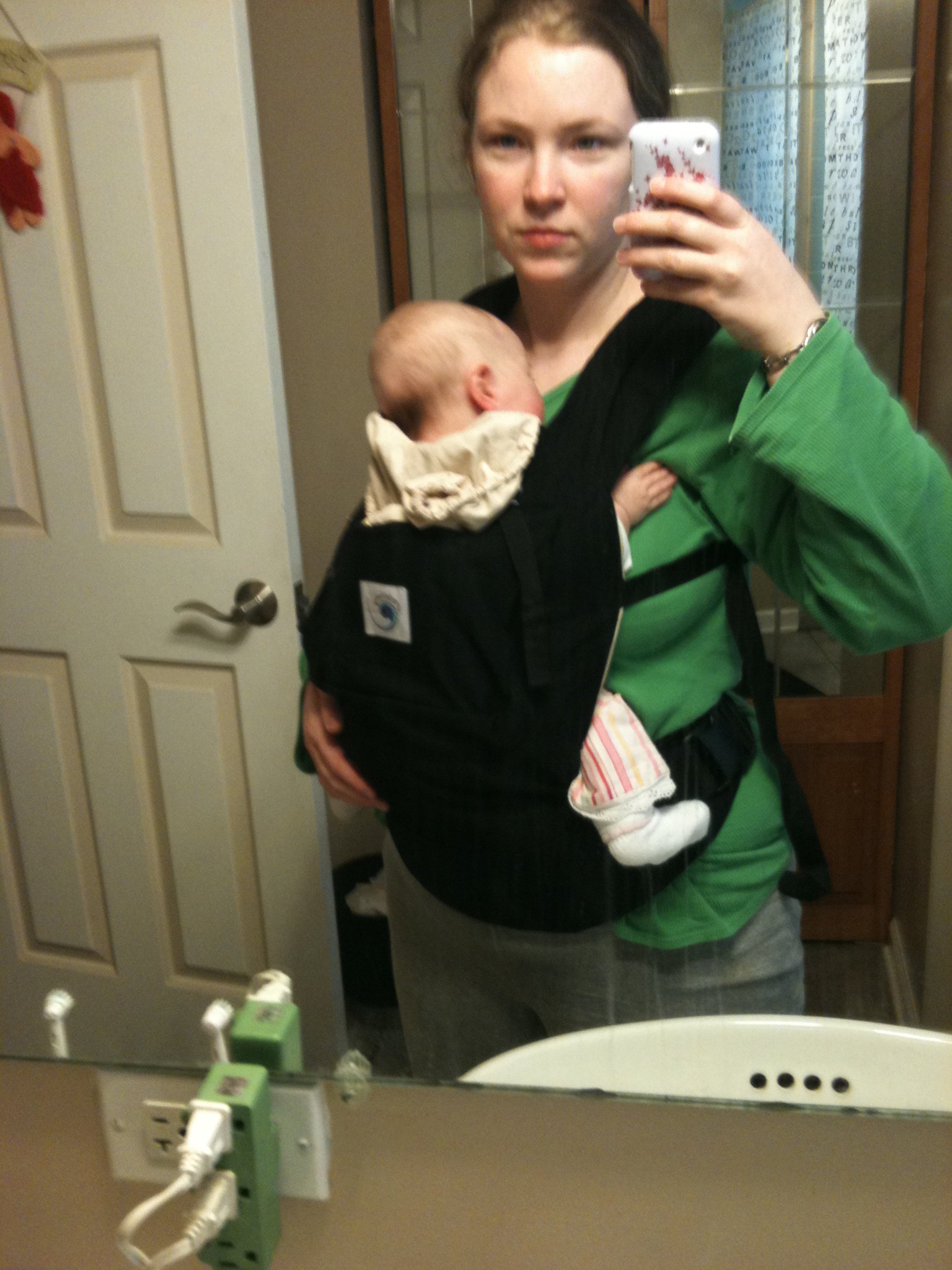 ergo baby carrier no infant insert